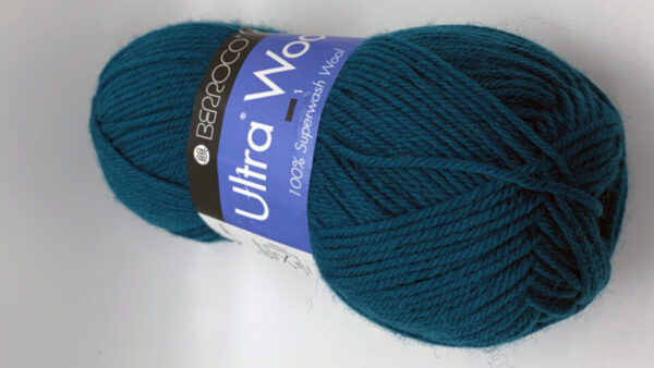 A photo of a skein of Berroco Ultra Wool in Kale