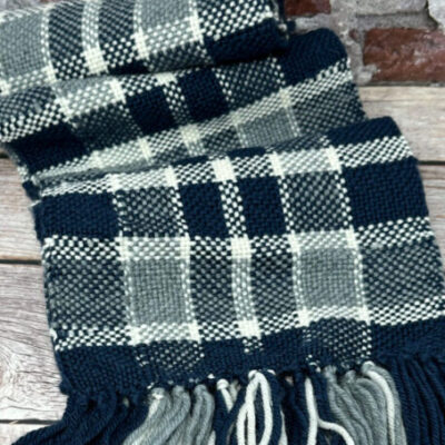 My First Rigid Heddle Loom Weaving Project: A Plaid Scarf