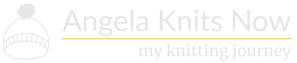 Angela Knits Now logo.